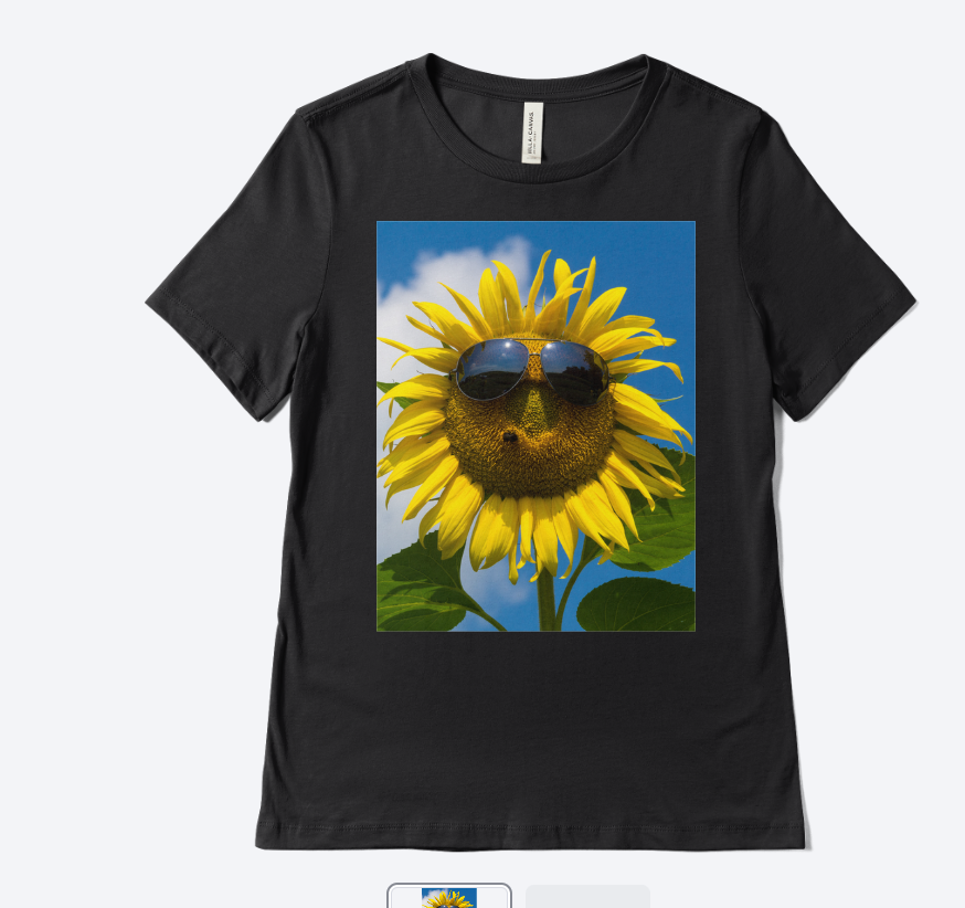 Cool Sunflower Tee