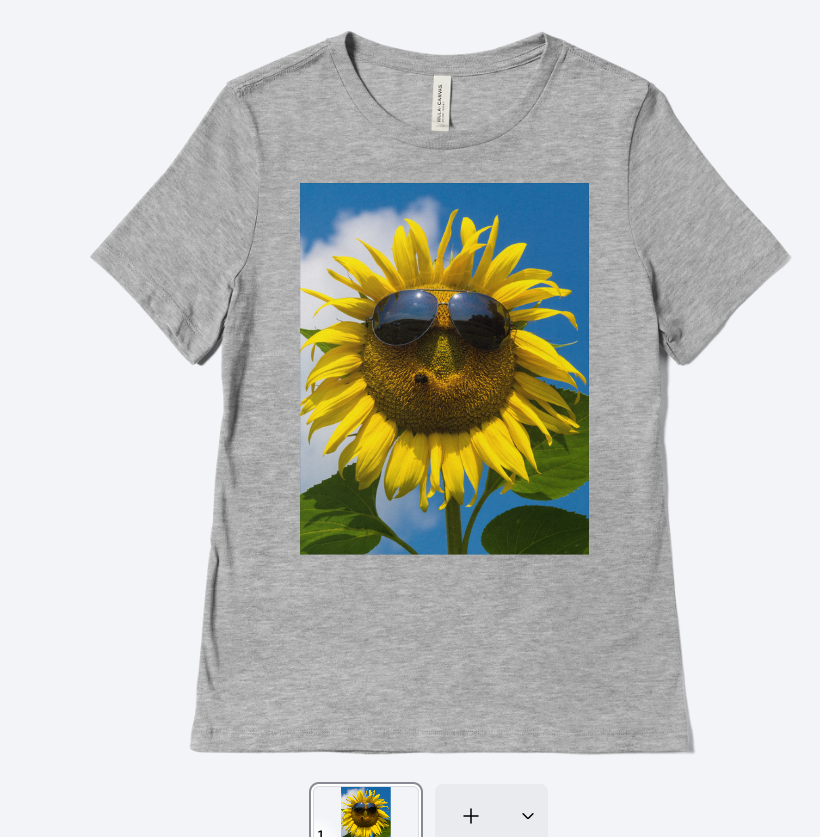 Cool Sunflower Tee