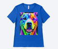 Colorful Dog Tee